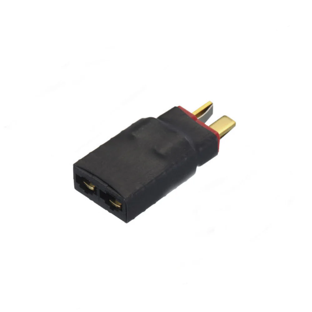 Male T-Plug Deans to Female TRX Connector Adapter for RC Battery ESC